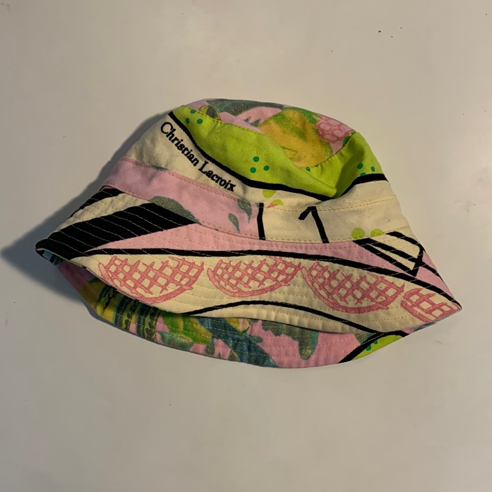 RARE Vintage Christian Lacroix Bucket Hat